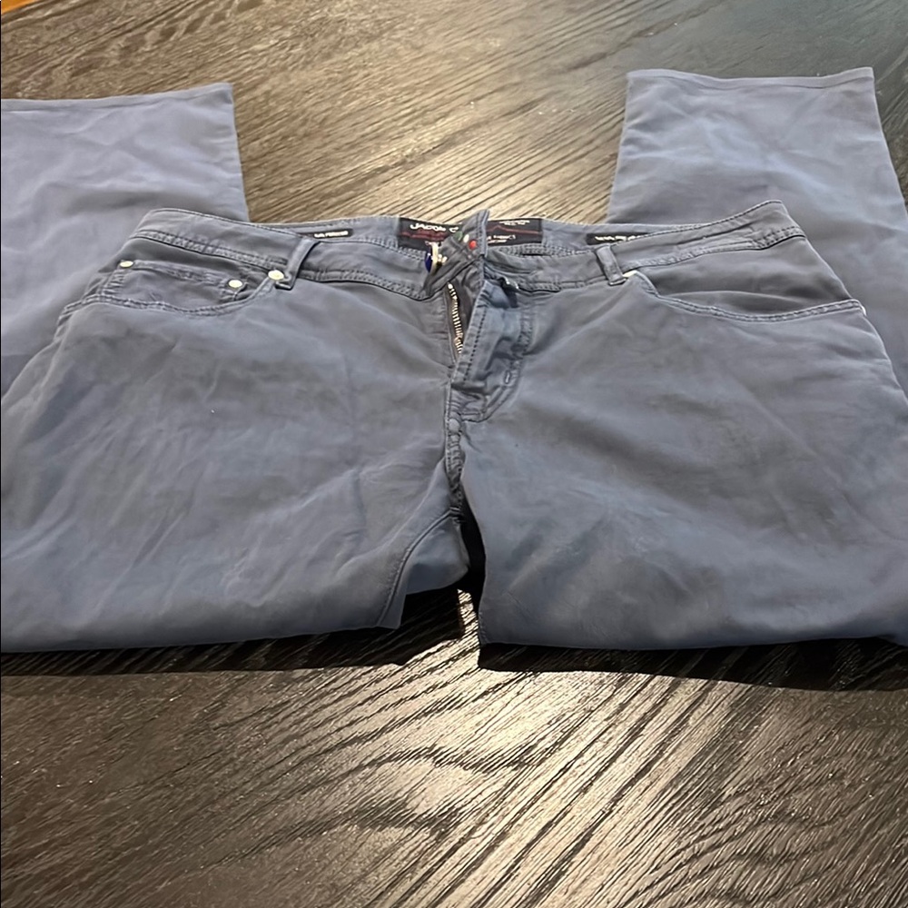 Jacob Cohen Navy Tailored Jean Pant